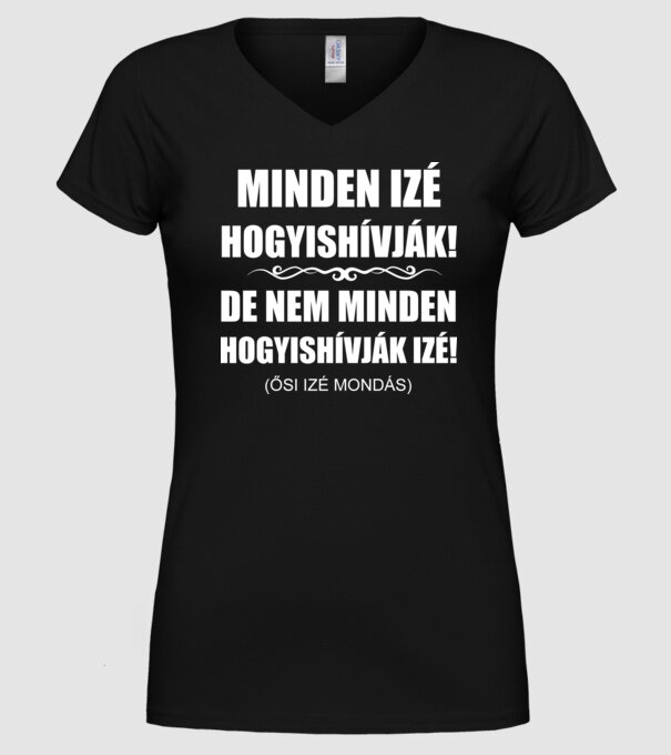  minta fekete pólón