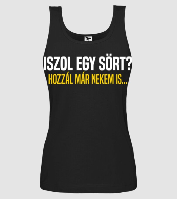 minta fekete pólón