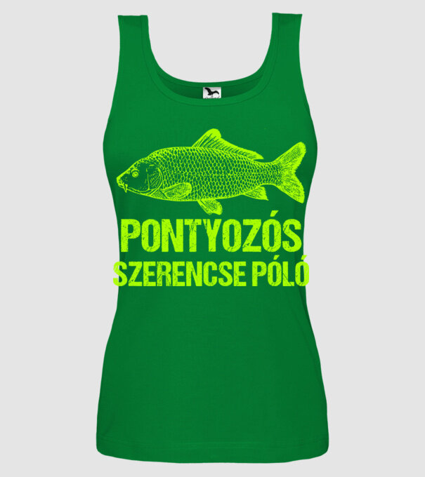  minta zöld pólón