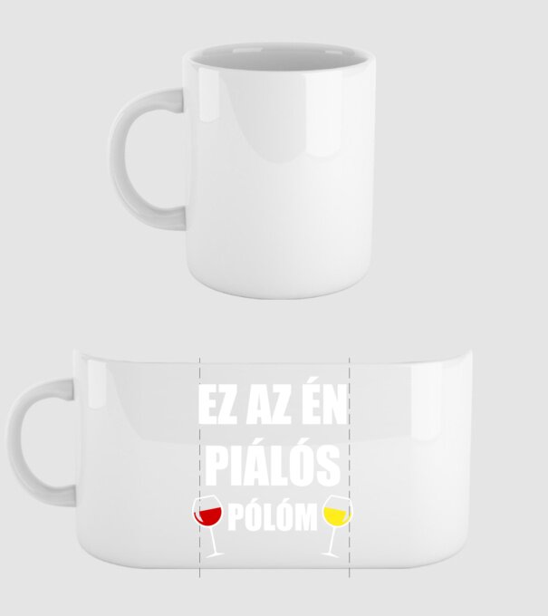  minta fehér pólón