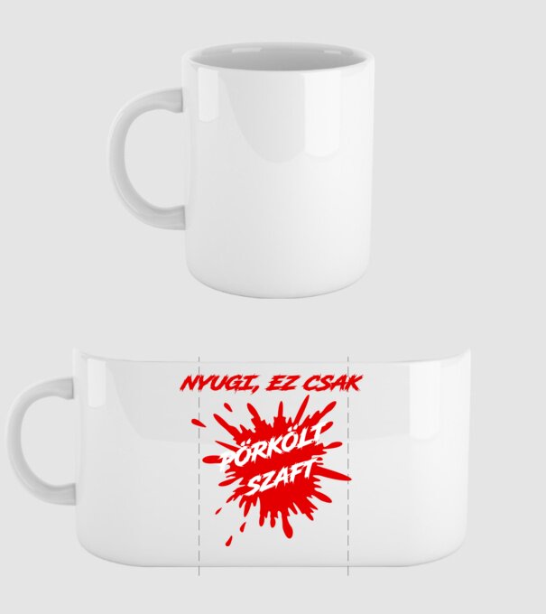  minta fehér pólón