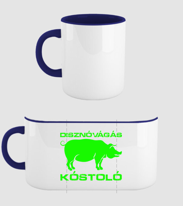  minta sötétkék pólón