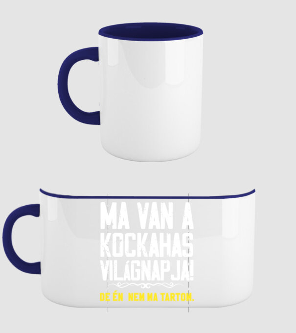  minta sötétkék pólón