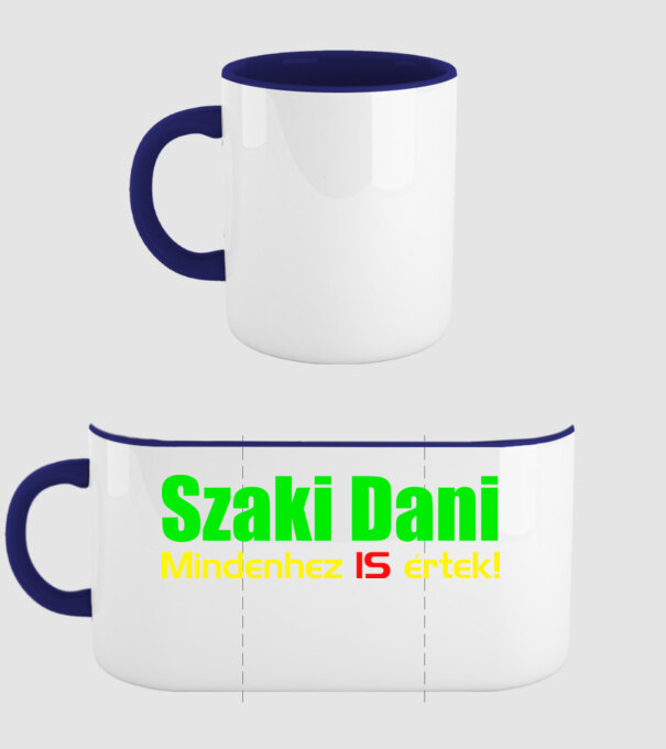  minta sötétkék pólón