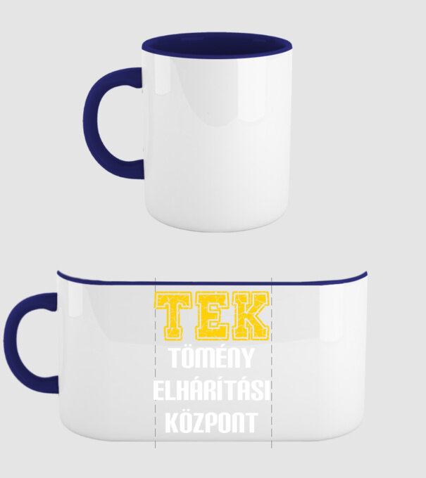  minta sötétkék pólón