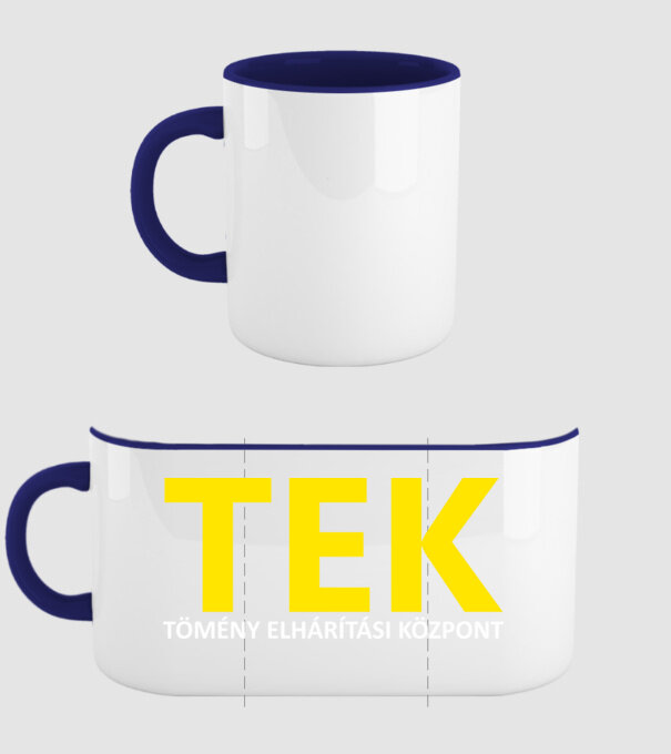  minta sötétkék pólón