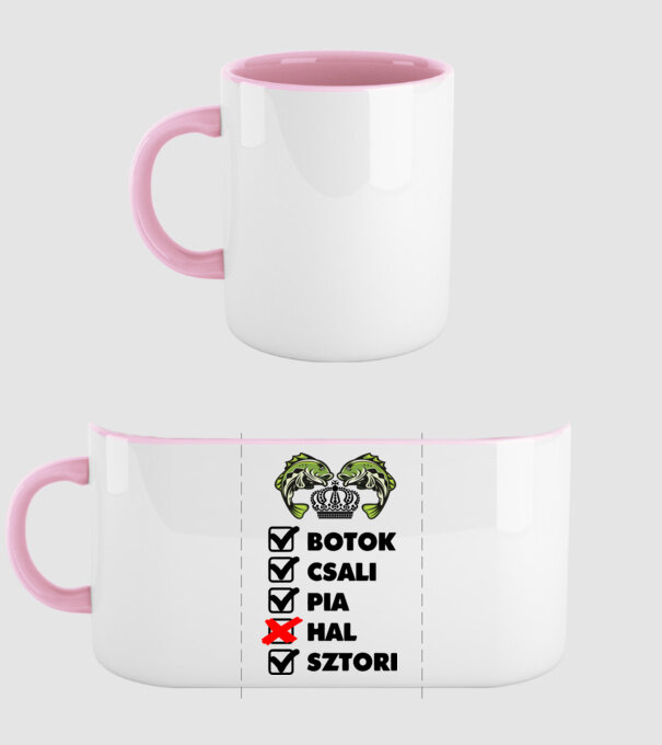  minta világos rózsaszín pólón