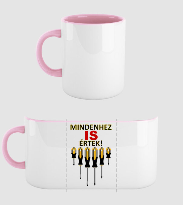  minta világos rózsaszín pólón