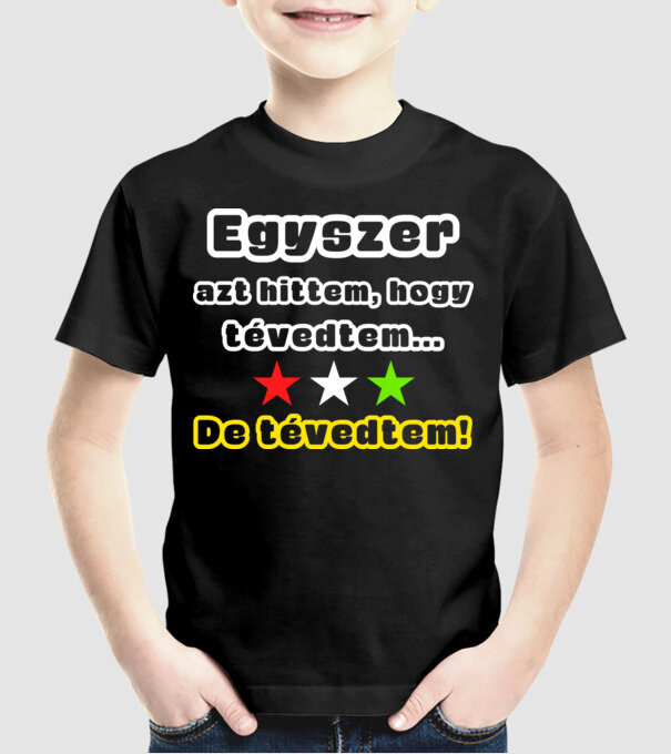  minta fekete pólón
