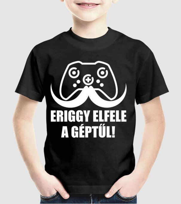  minta fekete pólón