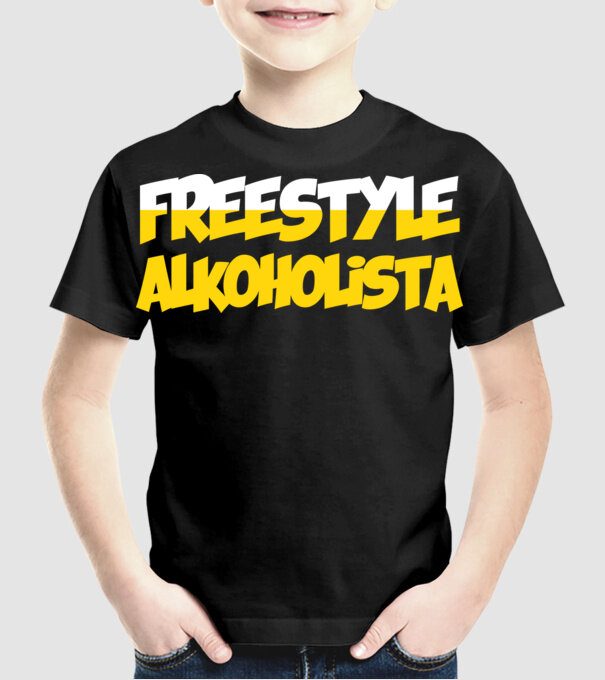  minta fekete pólón