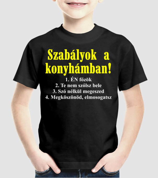  minta fekete pólón