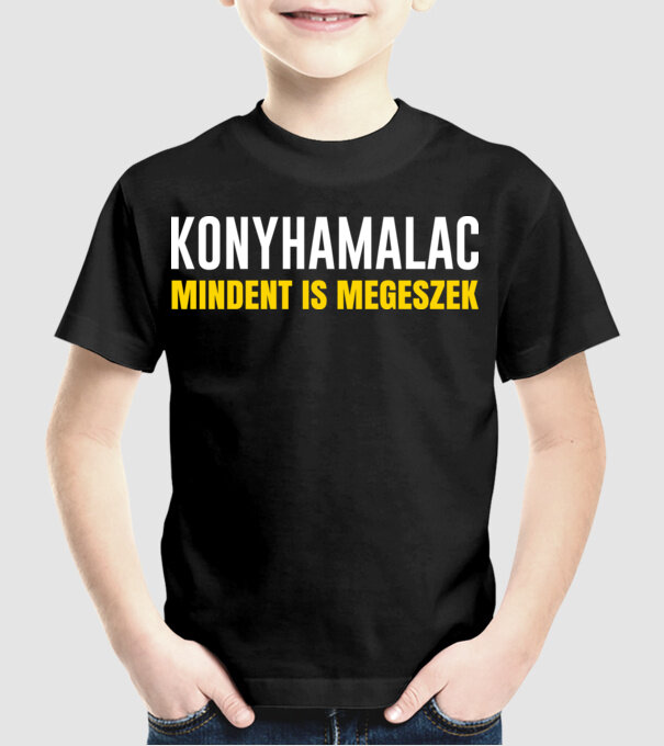  minta fekete pólón