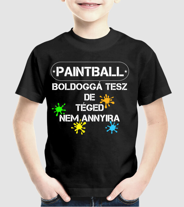  minta fekete pólón