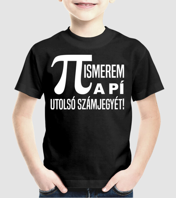  minta fekete pólón