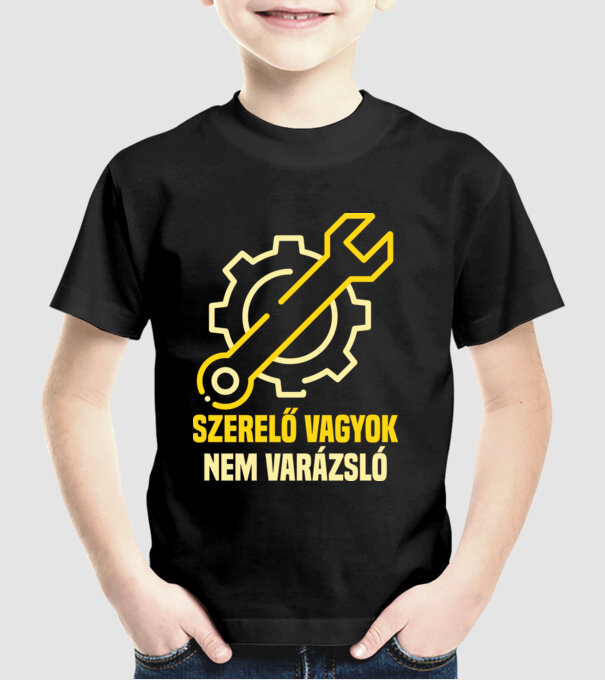  minta fekete pólón