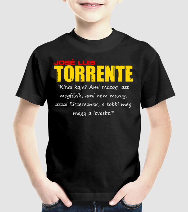  minta fekete pólón