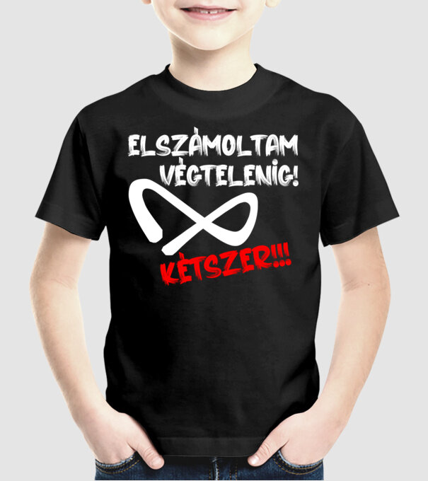  minta fekete pólón