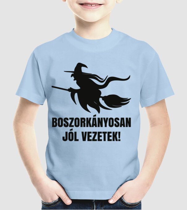  minta világoskék pólón