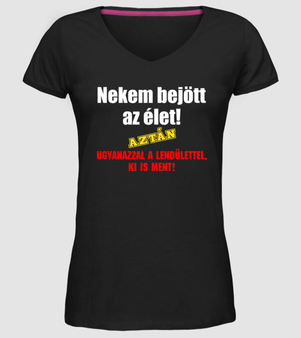  minta fekete pólón
