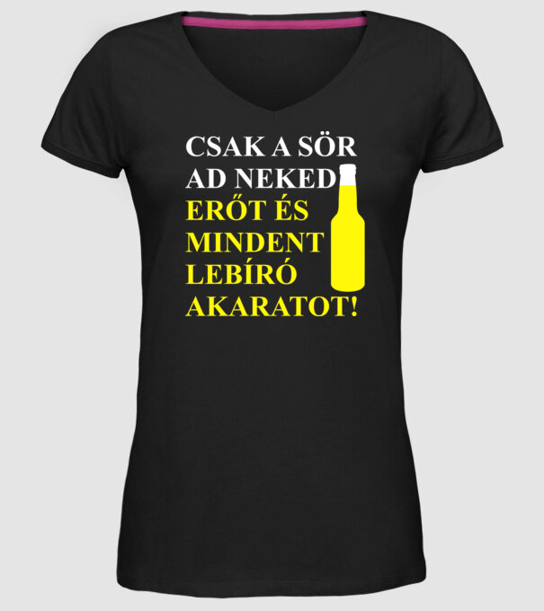  minta fekete pólón