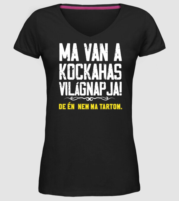  minta fekete pólón