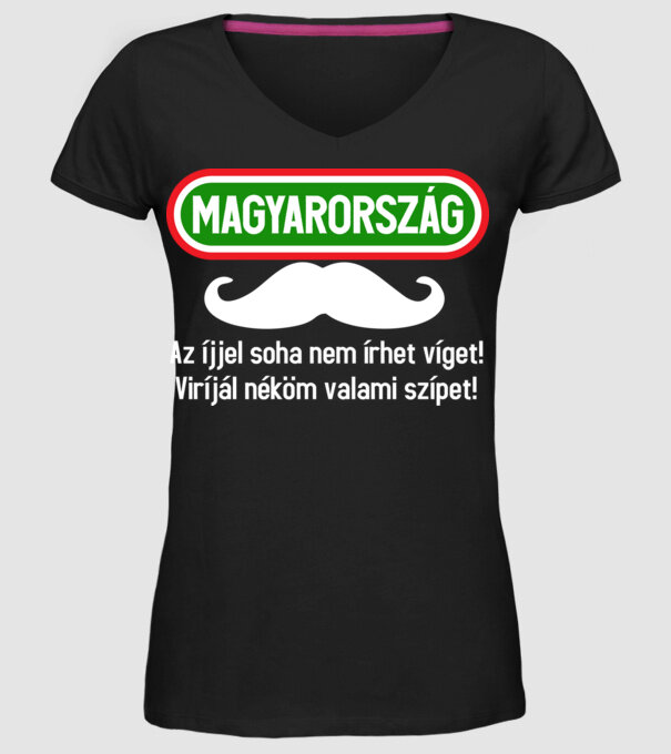  minta fekete pólón