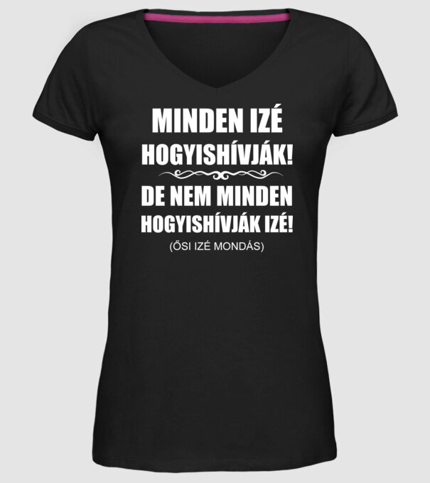  minta fekete pólón
