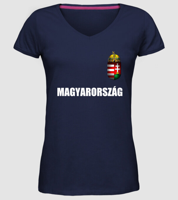 minta sötétkék pólón