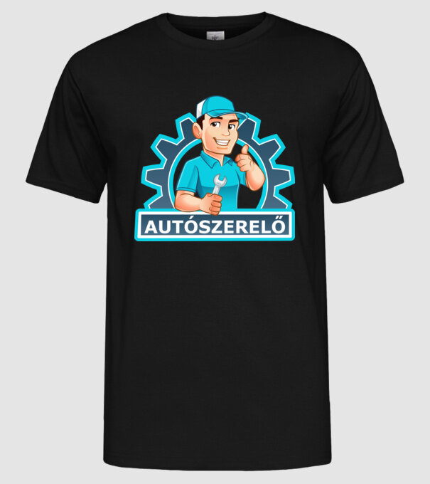  minta fekete pólón