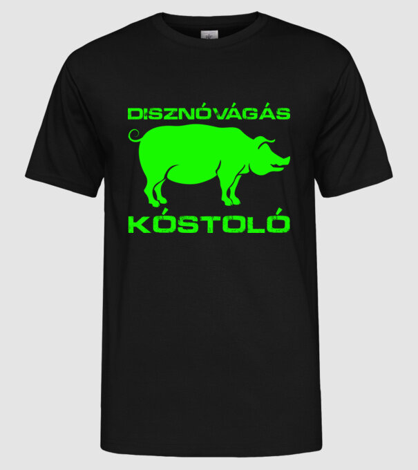  minta fekete pólón