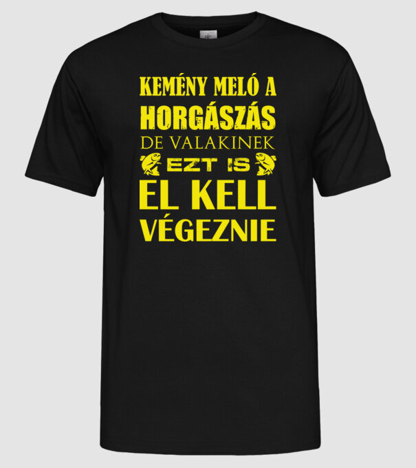  minta fekete pólón