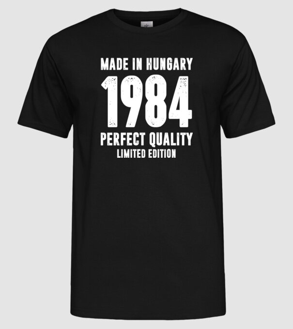  minta fekete pólón