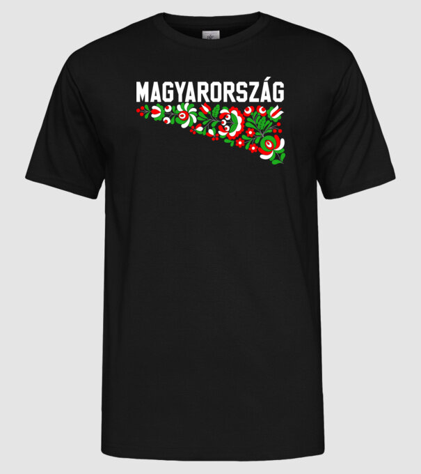  minta fekete pólón