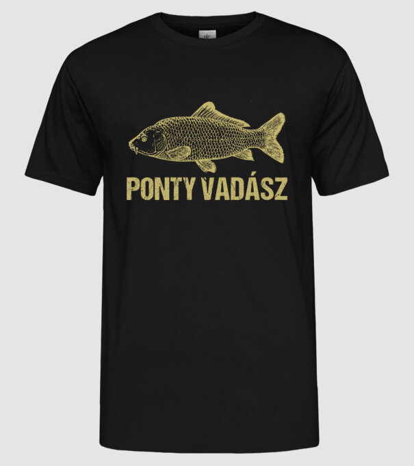  minta fekete pólón