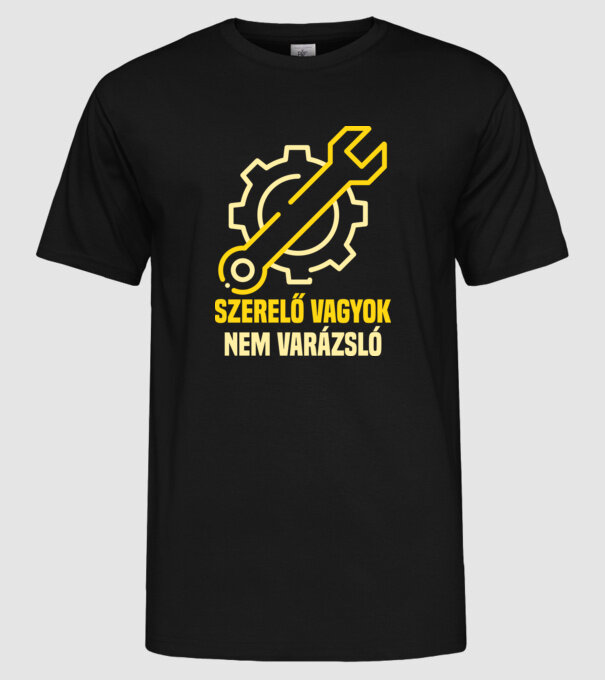  minta fekete pólón