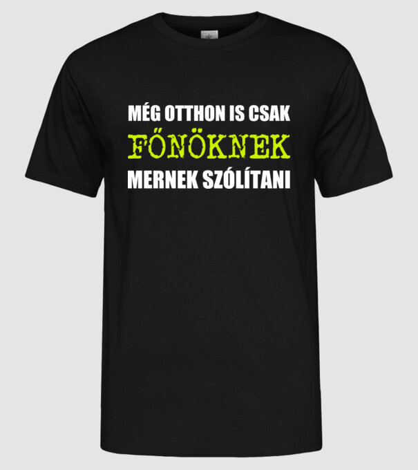  minta fekete pólón