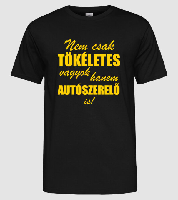  minta fekete pólón