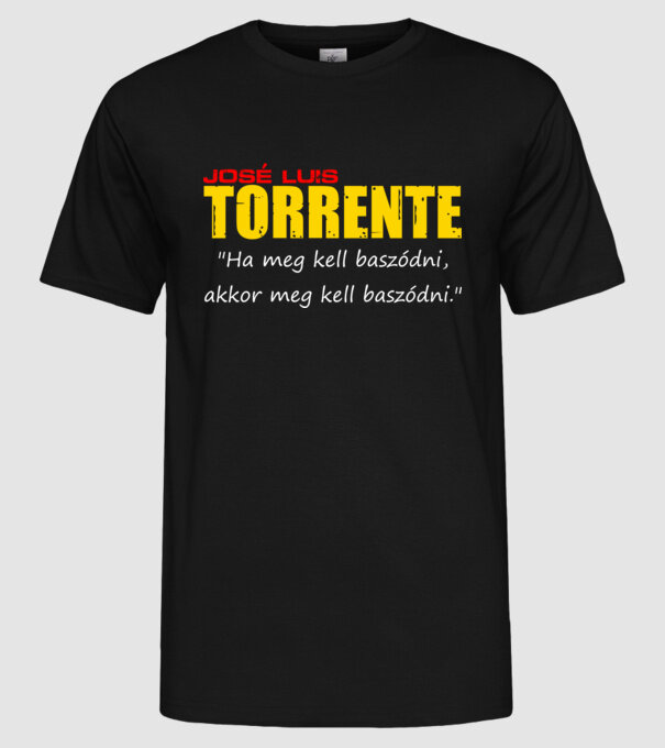  minta fekete pólón