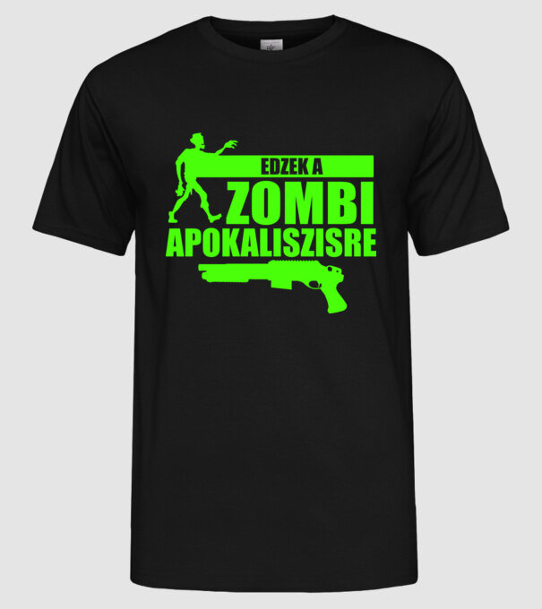  minta fekete pólón