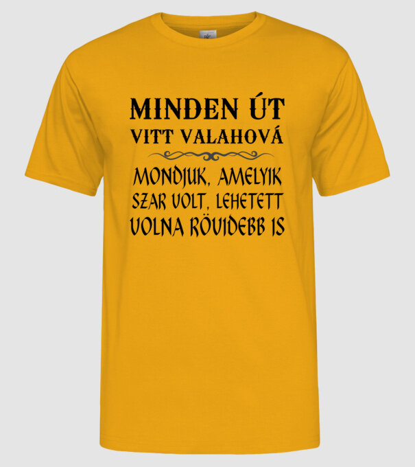  minta sárga pólón