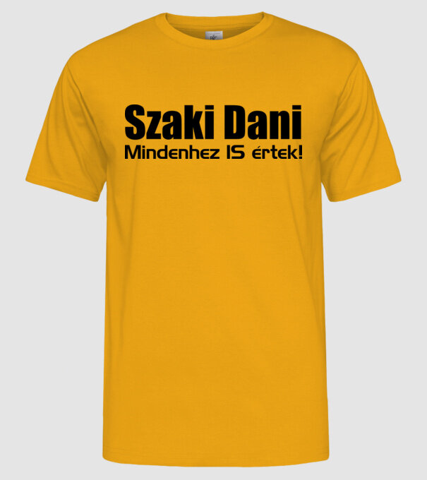 minta sárga pólón