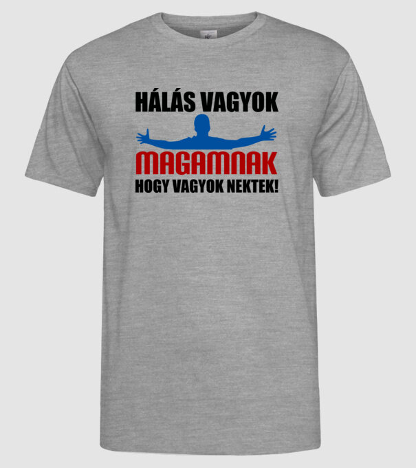  minta szürke pólón