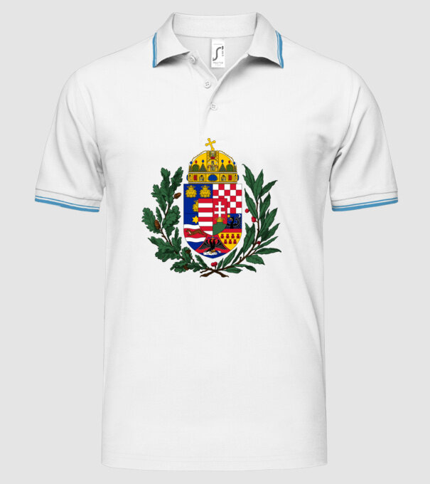  minta fehér pólón