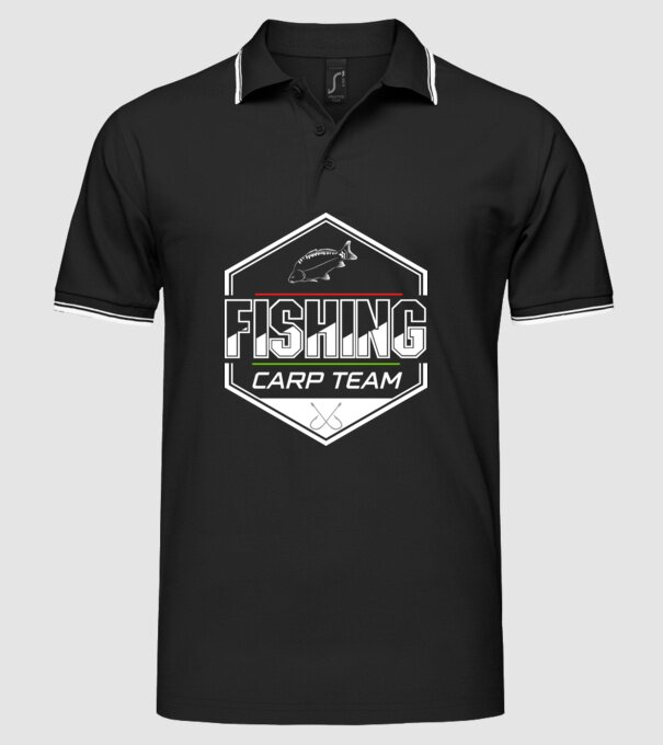  minta fekete pólón