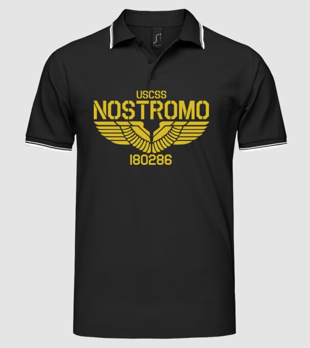  minta fekete pólón