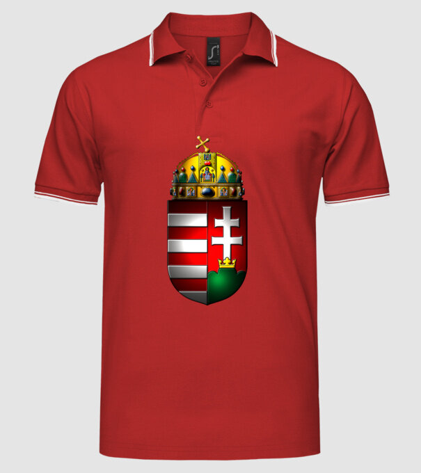  minta piros pólón