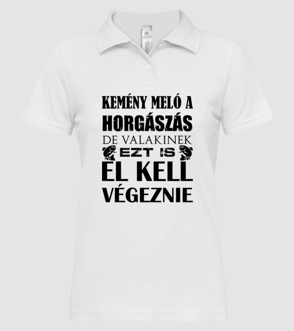  minta fehér pólón