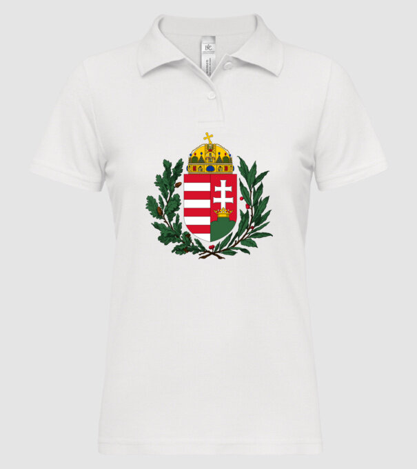  minta fehér pólón