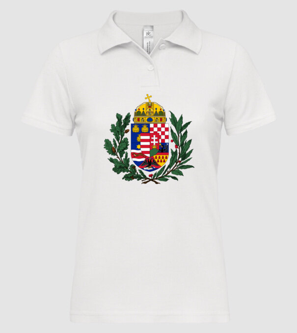  minta fehér pólón